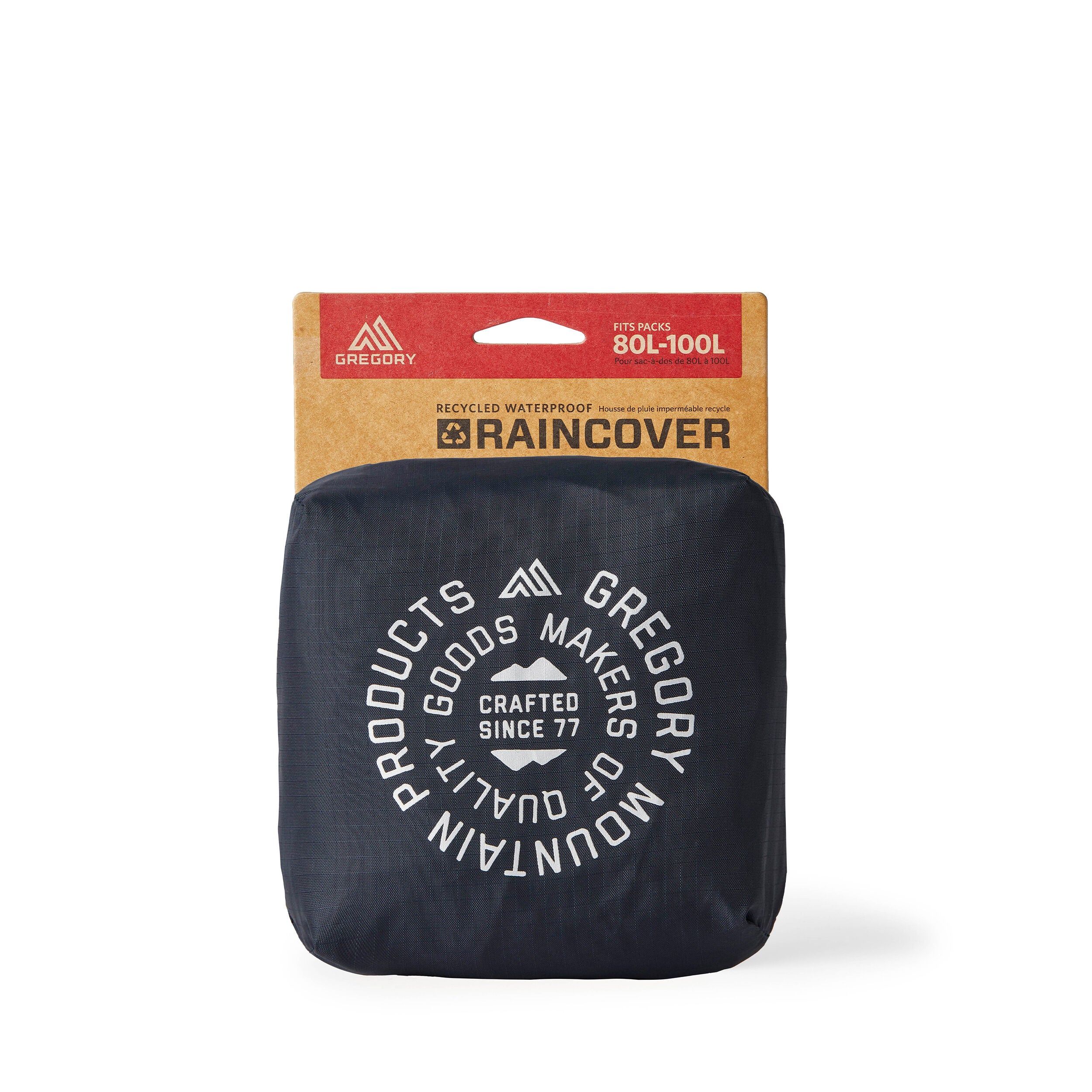 Raincover 80-110L in the color Lava Black. image number 2